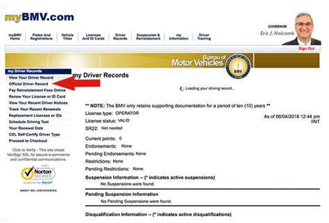 How To Get Your Indiana Bmv Record Online Duepner Law