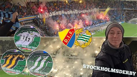 Sick TIFOS but Anticlimax DJURGÅRDEN HAMMARBY Stockholmsderby