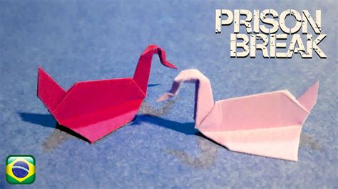 Cisne Do Prison Break Origami F Cil Youtube