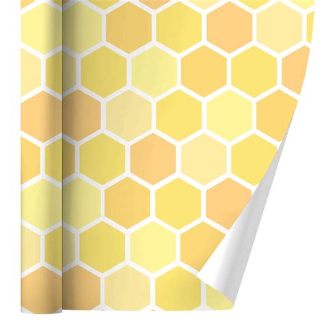 Yellow Beehive Pattern