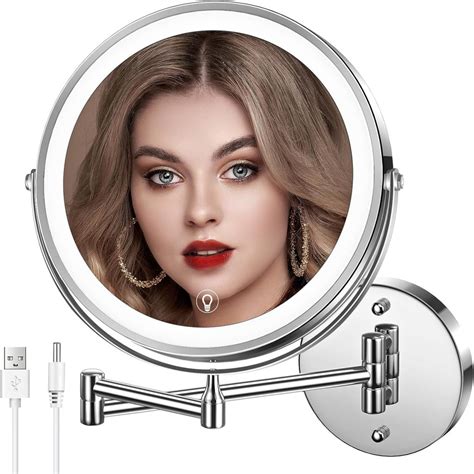 8 Best Lighted Wall Mounted Makeup Mirror 2023 Hummingbirds Plus