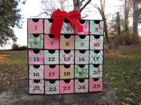 Christmas Advent Calendar Etsy Christmas Advent Calendar Christmas