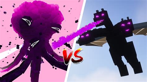 Wither Storm Vs Ender Trigon In Minecraft Youtube