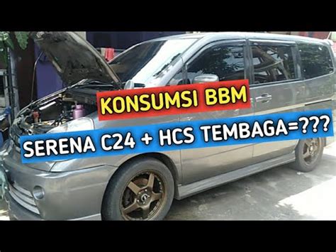 Tes Konsumsi Bbm Nissan Serena C Youtube