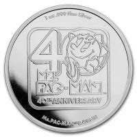 Niue 2 NZD 40 Jahre Miss Pac Man 2021 1 Oz Silber PROOF Im Online