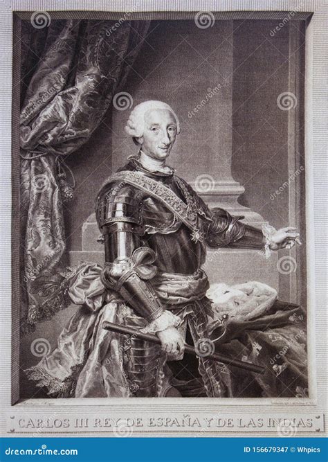 Charles III of Spain. Portrait Editorial Photography - Image of ...