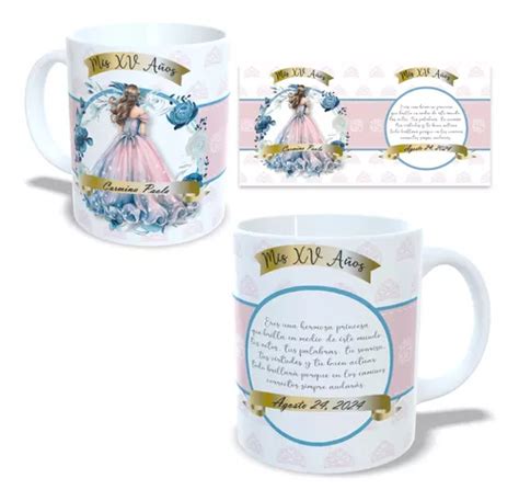 Tazas Personalizadas Xv A Os Recuerdos Meses Sin Inter S