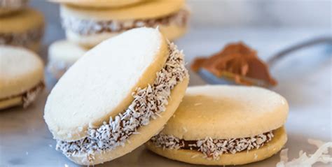 Sin Gluten Alfajores De Maicena Con Relleno De Dulce De Leche MUI