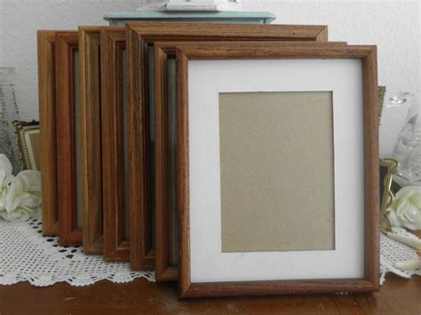 Vintage Solid Wood Frame Assorted 8 X 10 Rustic Wedding Decor Pick Your ...