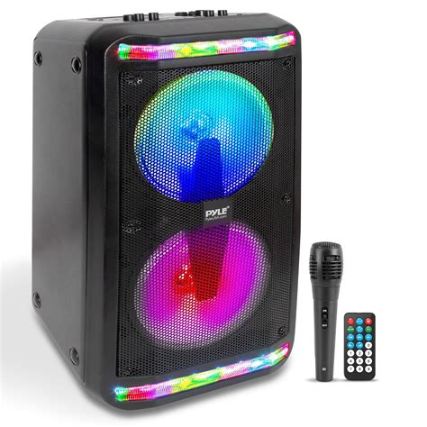 Portable Bluetooth PA Speaker System 600W Rechargeable Outdoor