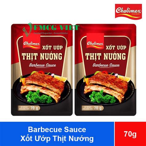 Cholimex Char Siu Sauce 70g X 12 Bags (Xốt Xá Xíu Cholimex) Wholesale ...
