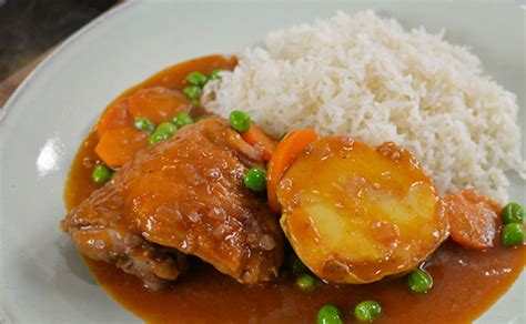 Estofado De Pollo Con Arroz Y Camote Chapin Tv