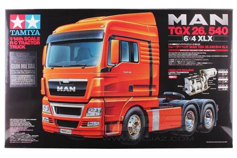 Tamiya 56346 1 14 MAN TGX 26 540 6x4 XLX Gun Metal Edition