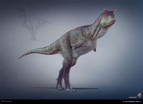 Carnotaurus. The Stomping Land on Behance