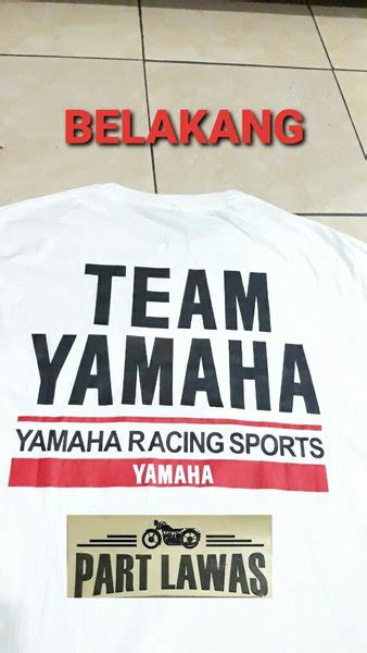 Jual Baju Kaos Team Yamaha Racing Lawas Jadul Di Lapak Sebastian Goyas