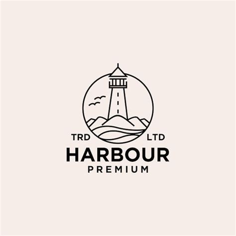 Premium Vector Premium Harbor Vector Logo Design