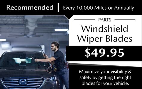 Windshield Wiper Blade Replacement Service With North End Mazda