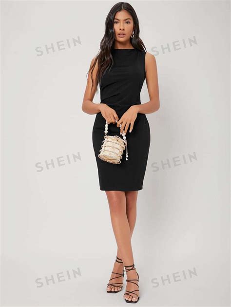 Motf Premium Z Per Simples Elegante Vestido Shein Brasil