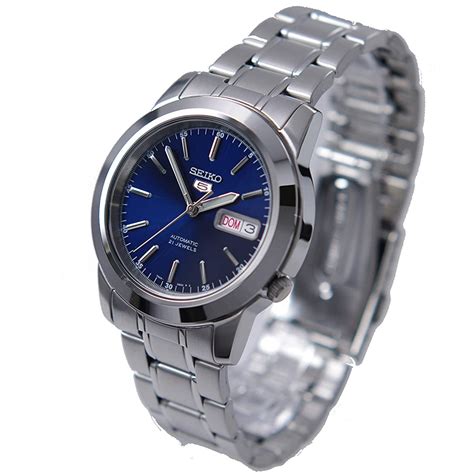 Seiko Snke K Automatic Jewels Blue Dial Stainless Steel Men S