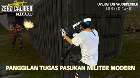 Mixed Reality Panggilan Tugas Pasukan Militer Modern ZERO CALIBER