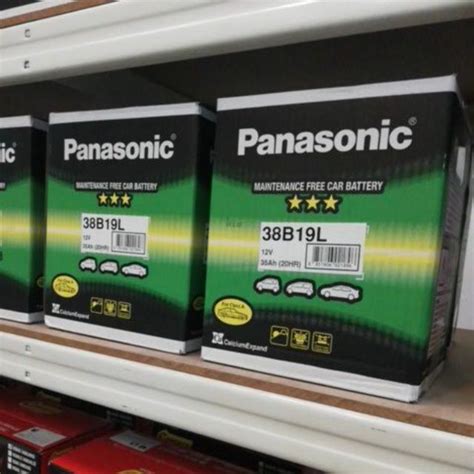 Car Battery Ns40zl 38b19l Panasonic Shopee Malaysia