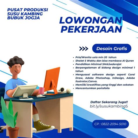 Lowongan Kerja Design Grafis Sekretaris Di Pusat Produksi Susu