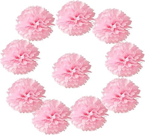 Amazon Pcs Tissue Hanging Paper Pom Poms Flower Ball Wedding