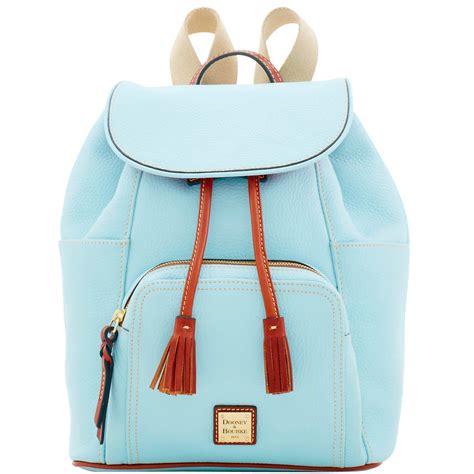 Dooney And Bourke Pebble Grain Large Murphy Backpack In Blue Lyst