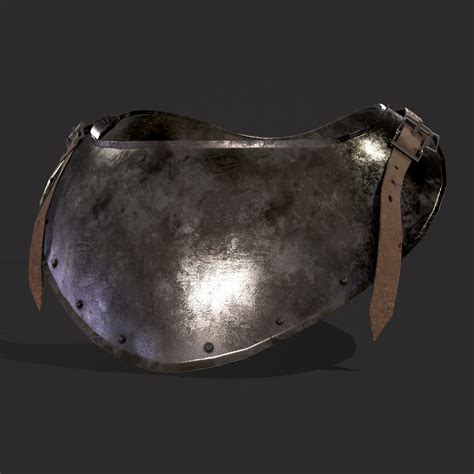 Medieval Gorget - 3D Model by Get Dead Entertainment