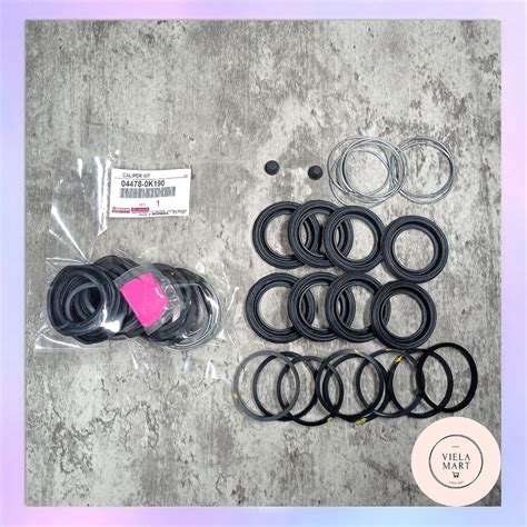 Jual Caliper Kit Karet Seal Rem Cakram Depan Fortuner Hilux