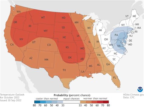 October 2022 U S Climate Outlook Wetter And Colder Than Normal For