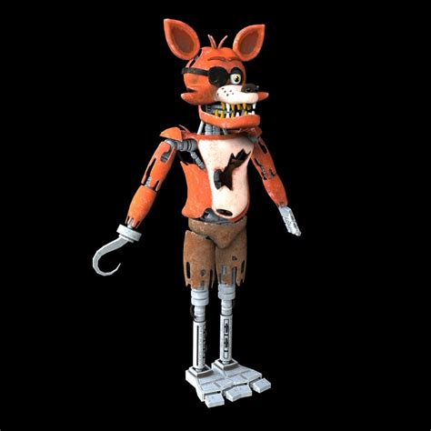 Fnaf 1 Foxy Full Wearable Body Parts With Head 3d Model Stl Etsy Israel