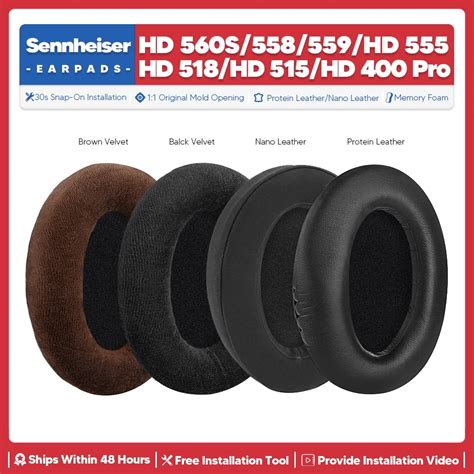 Replacement Ear Pads For Sennheiser Hd S Hd