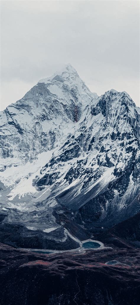 Mount Everest Wallpaper 4K, Mountain Peak