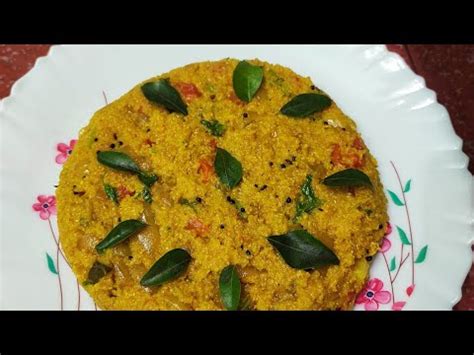 South Indian Ki Most Popular Recipes Samba Rava Upma Morning Healthy