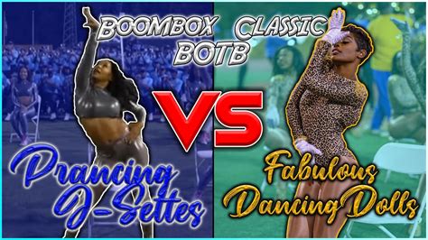 Prancing J Settes Vs Fabulous Dancing Doll Boombox Classic Botb