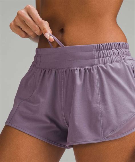 Lululemon Hotty Hot Low Rise Lined Short Purple Ash Lulu Fanatics