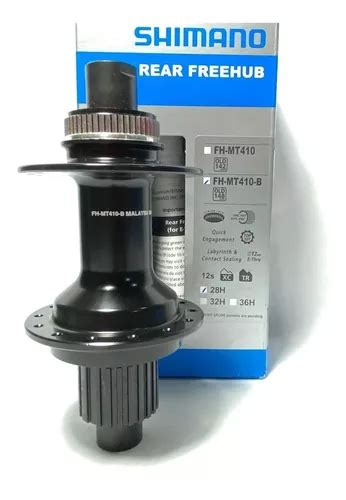 Maza Trasera Boost Shimano MT410 B Center Lock Micro Spline 12v