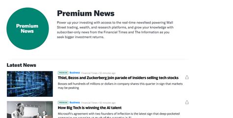 Yahoo Finance - Upgrade to Yahoo Finance premium news, data, and tools