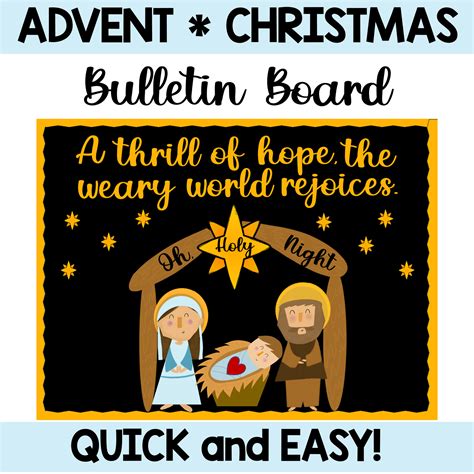 christian christmas bulletin board ideas 2