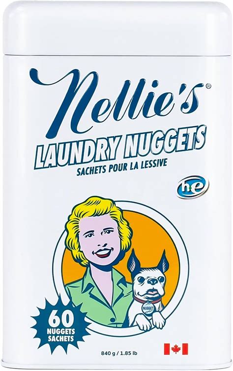 Nellies Laundry Nuggets 60 Loads Dissolvable