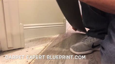 HOW TO CUT VINYL PLANK FLOORING IN CORNERS YouTube