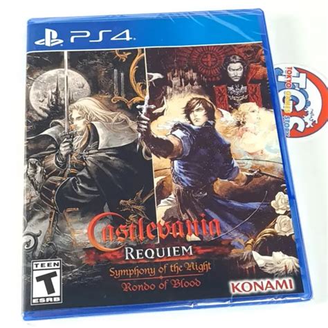 CASTLEVANIA REQUIEM SYMPHONY Of The Night Rondo Of Blood PS4 USA