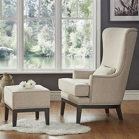Tisdale Arm Chair & Ottoman | Chair and ottoman, Chair and ottoman set ...