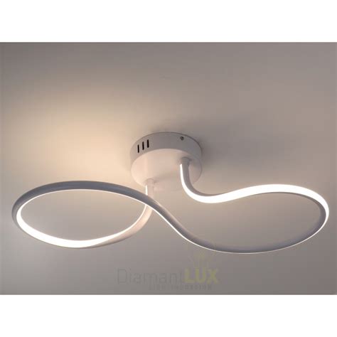 Plafoniera Moderne Da Soffitto A Led Nodo Otto Savoia Pl Diamantlux