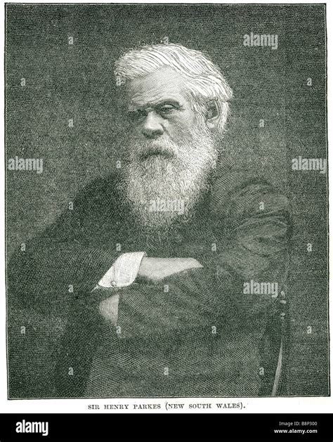 Sir Henry Parkes 1815 1896 Australian statesman Father of Federation Stock Photo - Alamy