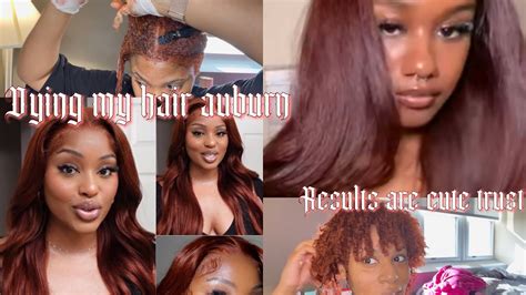 Dying My Natural Hair Auburn My Another Impulsive Hair Video Youtube