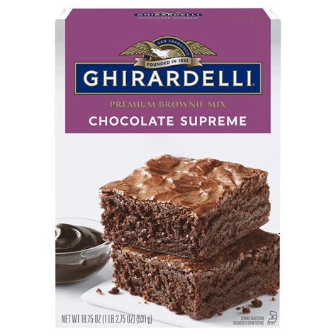 Ghirardelli Chocolate Supreme Brownie Mix Shop Baking Mixes At H E B