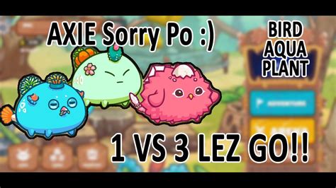 DOUBLE ANEMONE GAMEPLAY BIRD AQUA PLANT AXIE INFINITY 1300 MMR