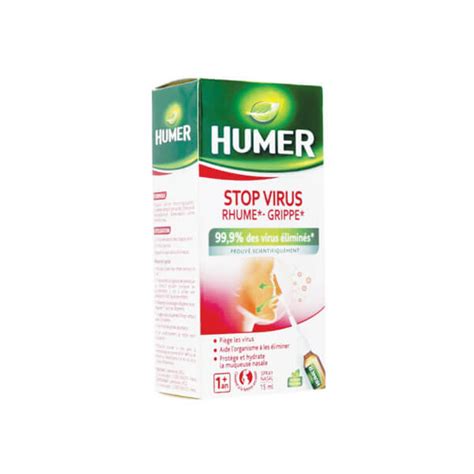 Urgo Humer Stop Virus Spray Nasal 15ml Parapharmacie Pharmarket